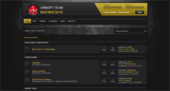 Desktop Screenshot of forum.airsoft-nemesis.com