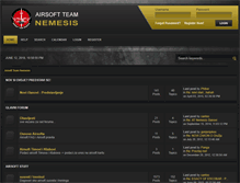 Tablet Screenshot of forum.airsoft-nemesis.com
